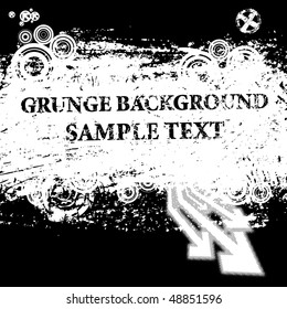 Grunge background. Vector.