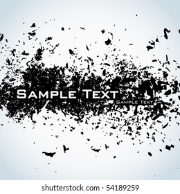 Grunge background. Vector.