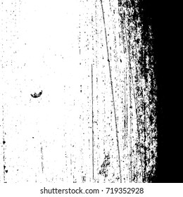 Grunge background vector black and white abstract texture with cracks and chips
