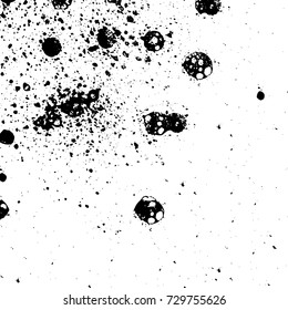 Grunge background vector black and white texture abstract