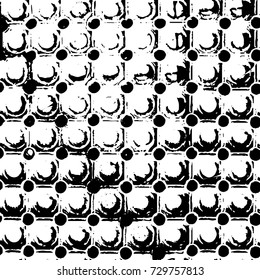 Grunge background vector black and white texture abstract