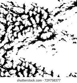 Grunge background vector black and white texture abstract