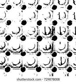 Grunge background vector black and white texture abstract