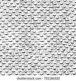 Grunge background vector black and white. Abstract monochrome pattern. Texture stains, ink, cracks, scratches, damage to print on texture for posters, labels, business cards, cover 