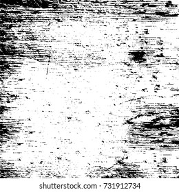 Grunge background vector black and white. Abstract monochrome pattern. Texture stains, ink, cracks, scratches, damage to print on texture for posters, labels, business cards, cover 