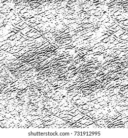 Grunge background vector black and white. Abstract monochrome pattern. Texture stains, ink, cracks, scratches, damage to print on texture for posters, labels, business cards, cover 