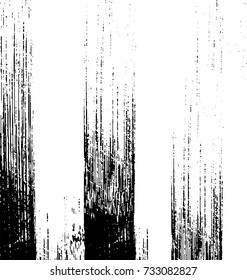 Grunge background vector black and white. Abstract monochrome pattern. Texture stains, ink, cracks, scratches, damage to print on texture for posters, labels, business cards, cover 