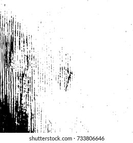 Grunge background vector black and white. Abstract monochrome pattern. Texture stains, ink, cracks, scratches, damage to print on texture for posters, labels, business cards, cover 
