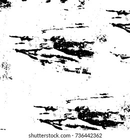 Grunge background vector black and white. Abstract monochrome pattern. Texture stains, ink, cracks, scratches, damage to print on texture for posters, labels, business cards, cover 