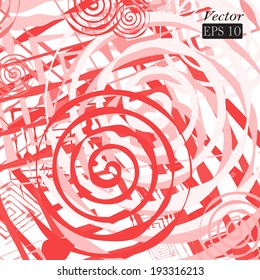 Grunge background. Vector format.