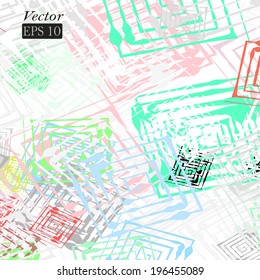 Grunge background. Vector format.