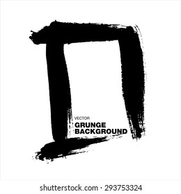 grunge background vector, frame