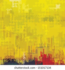 Grunge background, vector illustration