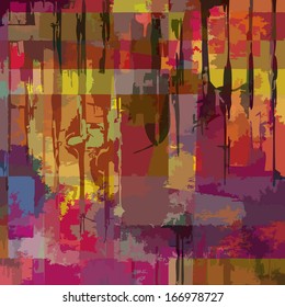 Grunge background, vector illustration