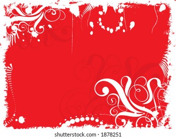 Grunge background, vector illustration