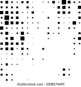 Grunge background vector modern design. Abstract surreal pattern of spots, dust, lines. Chaotic monochrome texture with the print and design business cards, labels, posters