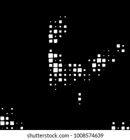 Grunge background vector modern design. Abstract surreal pattern of spots, dust, lines. Chaotic monochrome texture with the print and design business cards, labels, posters