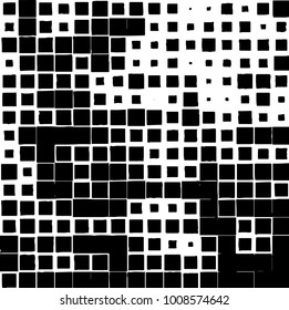 Grunge background vector modern design. Abstract surreal pattern of spots, dust, lines. Chaotic monochrome texture with the print and design business cards, labels, posters