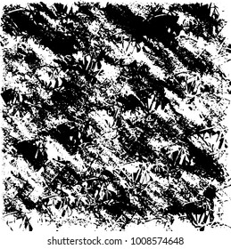 Grunge background vector modern design. Abstract surreal pattern of spots, dust, lines. Chaotic monochrome texture with the print and design business cards, labels, posters