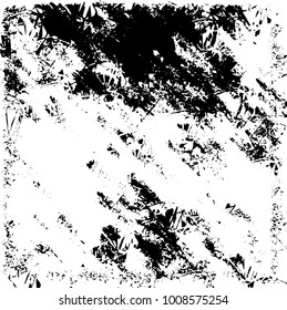 Grunge background vector modern design. Abstract surreal pattern of spots, dust, lines. Chaotic monochrome texture with the print and design business cards, labels, posters