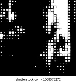 Grunge background vector modern design. Abstract surreal pattern of spots, dust, lines. Chaotic monochrome texture with the print and design business cards, labels, posters