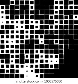 Grunge background vector modern design. Abstract surreal pattern of spots, dust, lines. Chaotic monochrome texture with the print and design business cards, labels, posters