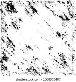 Grunge background vector modern design. Abstract surreal pattern of spots, dust, lines. Chaotic monochrome texture with the print and design business cards, labels, posters