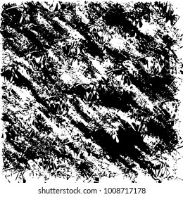 Grunge background vector modern design. Abstract surreal pattern of spots, dust, lines. Chaotic monochrome texture with the print and design business cards, labels, posters