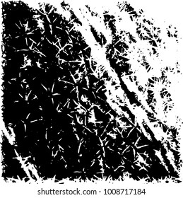 Grunge background vector modern design. Abstract surreal pattern of spots, dust, lines. Chaotic monochrome texture with the print and design business cards, labels, posters