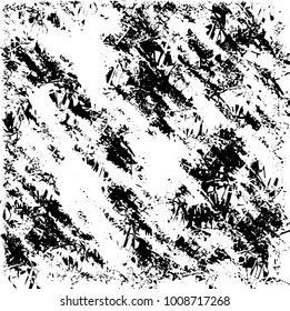 Grunge background vector modern design. Abstract surreal pattern of spots, dust, lines. Chaotic monochrome texture with the print and design business cards, labels, posters