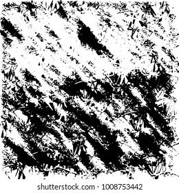 Grunge background vector modern design. Abstract surreal pattern of spots, dust, lines. Chaotic monochrome texture with the print and design business cards, labels, posters