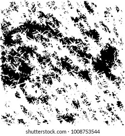 Grunge background vector modern design. Abstract surreal pattern of spots, dust, lines. Chaotic monochrome texture with the print and design business cards, labels, posters