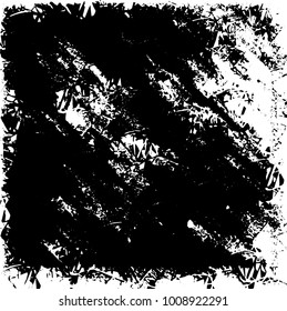 Grunge background vector modern design. Abstract surreal pattern of spots, dust, lines. Chaotic monochrome texture with the print and design business cards, labels, posters