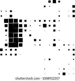 Grunge background vector modern design. Abstract surreal pattern of spots, dust, lines. Chaotic monochrome texture with the print and design business cards, labels, posters