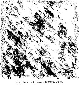 Grunge background vector modern design. Abstract surreal pattern of spots, dust, lines. Chaotic monochrome texture with the print and design business cards, labels, posters