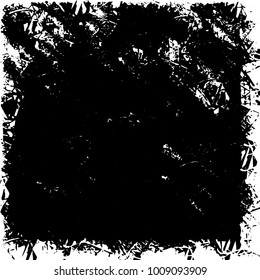 Grunge background vector modern design. Abstract surreal pattern of spots, dust, lines. Chaotic monochrome texture with the print and design business cards, labels, posters