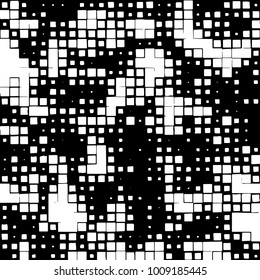 Grunge background vector modern design. Abstract surreal pattern of spots, dust, lines. Chaotic monochrome texture with the print and design business cards, labels, posters