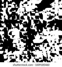 Grunge background vector modern design. Abstract surreal pattern of spots, dust, lines. Chaotic monochrome texture with the print and design business cards, labels, posters