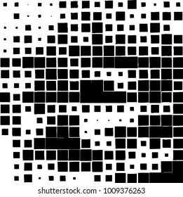 Grunge background vector modern design. Abstract surreal pattern of spots, dust, lines. Chaotic monochrome texture with the print and design business cards, labels, posters