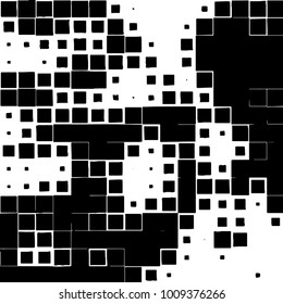 Grunge background vector modern design. Abstract surreal pattern of spots, dust, lines. Chaotic monochrome texture with the print and design business cards, labels, posters