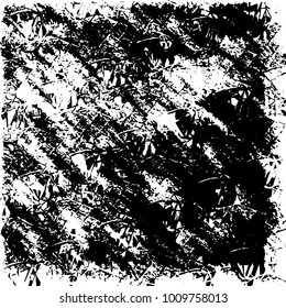 Grunge background vector modern design. Abstract surreal pattern of spots, dust, lines. Chaotic monochrome texture with the print and design business cards, labels, posters