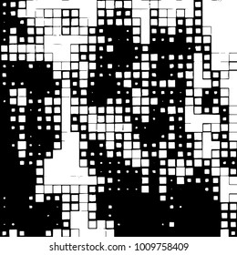 Grunge background vector modern design. Abstract surreal pattern of spots, dust, lines. Chaotic monochrome texture with the print and design business cards, labels, posters