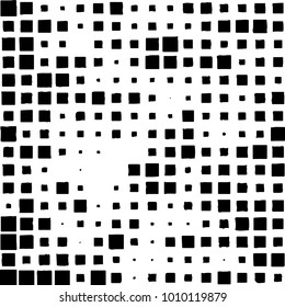 Grunge background vector modern design. Abstract surreal pattern of spots, dust, lines. Chaotic monochrome texture with the print and design business cards, labels, posters