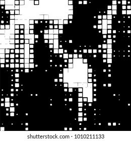 Grunge background vector modern design. Abstract surreal pattern of spots, dust, lines. Chaotic monochrome texture with the print and design business cards, labels, posters