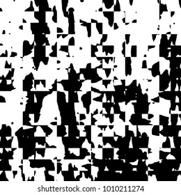 Grunge background vector modern design. Abstract surreal pattern of spots, dust, lines. Chaotic monochrome texture with the print and design business cards, labels, posters