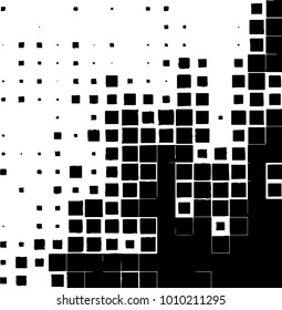 Grunge background vector modern design. Abstract surreal pattern of spots, dust, lines. Chaotic monochrome texture with the print and design business cards, labels, posters