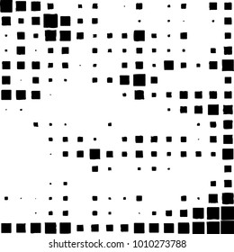 Grunge background vector modern design. Abstract surreal pattern of spots, dust, lines. Chaotic monochrome texture with the print and design business cards, labels, posters