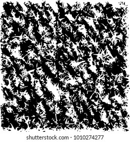 Grunge background vector modern design. Abstract surreal pattern of spots, dust, lines. Chaotic monochrome texture with the print and design business cards, labels, posters