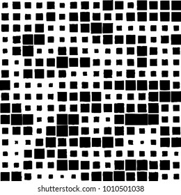 Grunge background vector modern design. Abstract surreal pattern of spots, dust, lines. Chaotic monochrome texture with the print and design business cards, labels, posters
