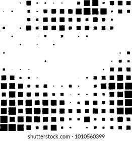 Grunge background vector modern design. Abstract surreal pattern of spots, dust, lines. Chaotic monochrome texture with the print and design business cards, labels, posters